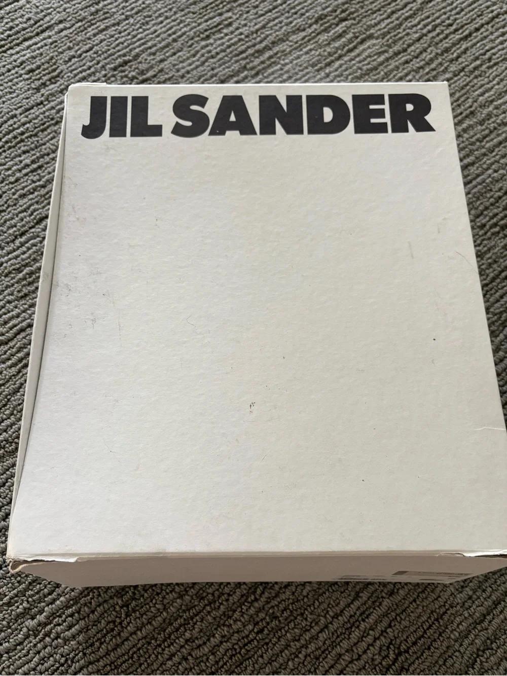 Jil Sander Black Platform Canvas Lace-Up Sneakers